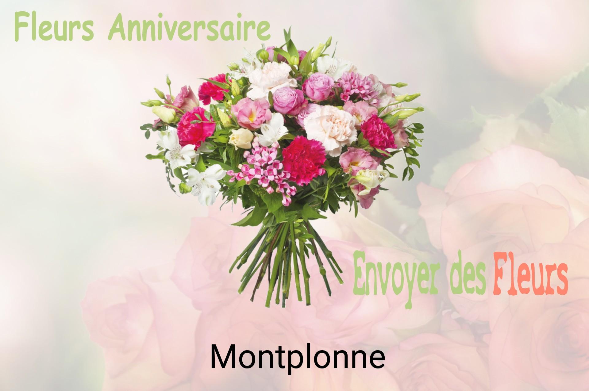Bouquet de fleurs d’anniversaire livré à Montplonne