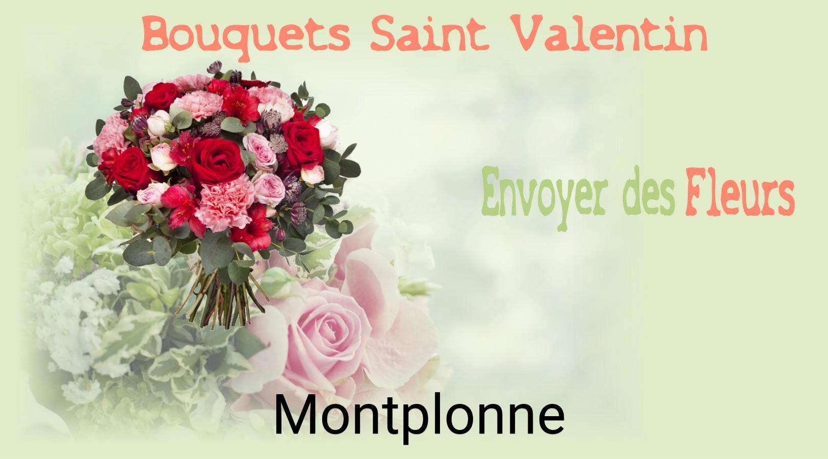 Roses de Saint-Valentin livrées à Montplonne